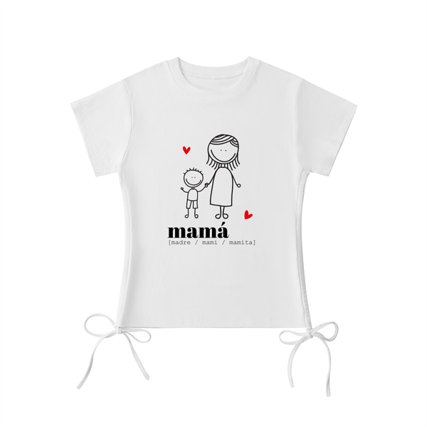 Mama Drawstring T-Shirt