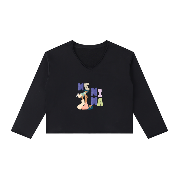 Me Mi Ma Long Sleeve T-Shirt - Mother's Day custom gift