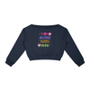Women's Off-Shoulder Sweatshirt