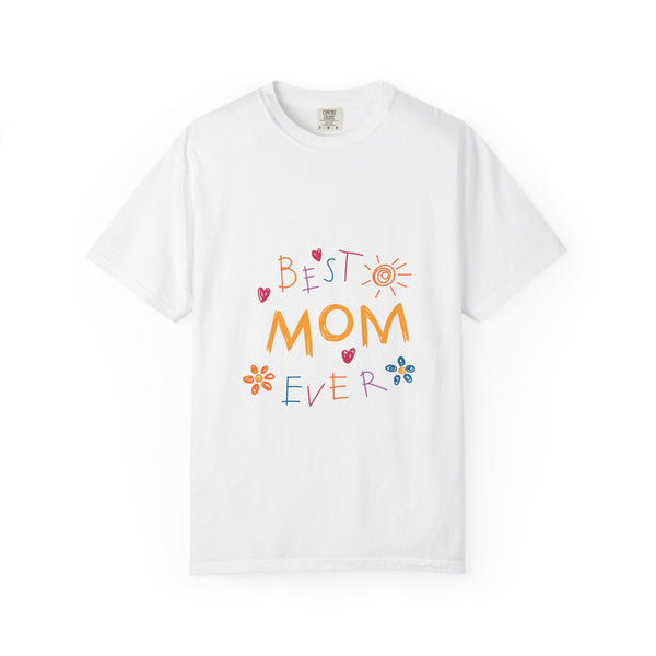Cute Handwritten Floral Mother's Day Tee