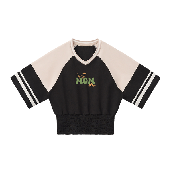 Best Mom - Ruched T-Shirt - Mother's Day custom gift