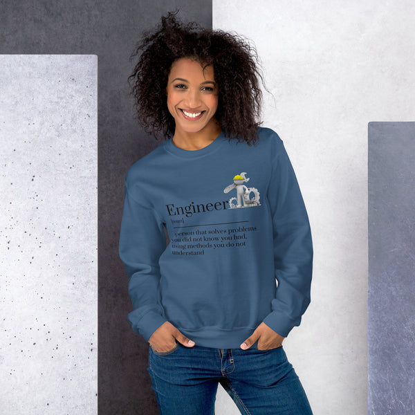 Engineer Definition Unisex Sweatshirt